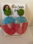 Colorful Confetti earrings