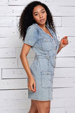 Denim Mini Dress